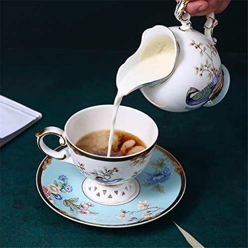 Gretd Kineski stil popodnevni čaj za čaj, čajnik, National Feng Shui set, kost čaša za kavu s kosti s pladnjem, poklon domaćin