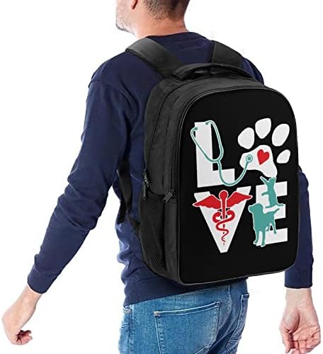 Veterinar voli mačke i pse, veterinarski putnički ruksak, estetska torba za knjige, teški ruksaci, radna torba za ramena za muškarce