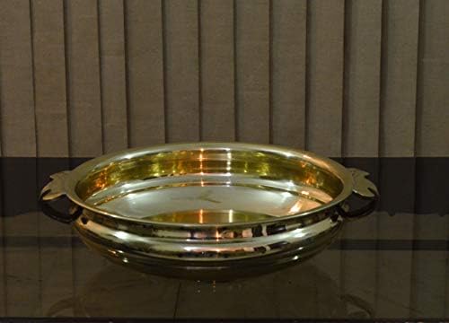 Tangerine mesingani urli lonac || Uruli Bowl u Plainl Design za dom, hotel/uredski ukras i poklon