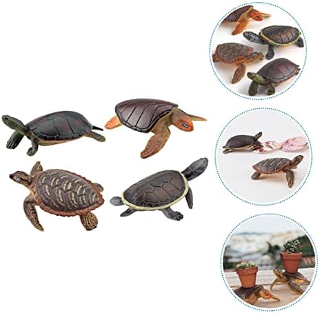 Toyvian 20 pcs kornjača Model Toy Toy Animay Toy Plastic Izvoz vode Turtle