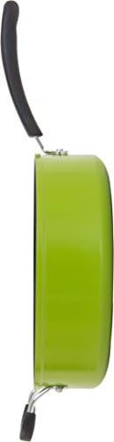Višenamjenska neljepljiva tava od Voka s prozirnim staklenim poklopcem u zelenoj boji