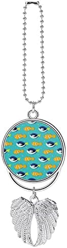Viseći ukras za akvarijske ribe za automobil ukrasni privjesak za nakit s dizajnerskim uzorkom