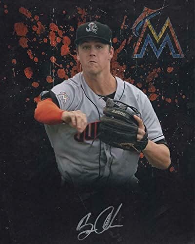 Brian Anderson Miami Marlins Edit potpisao Autografirani 8x10 Fotografija W/CoA - Autografirane MLB fotografije