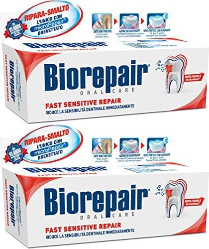 BiorePair: Brzi osjetljiv popravak pasta za zube s mikrorepairom, nova formula - 2,5 epruvete za tekućinu [talijanski uvoz]