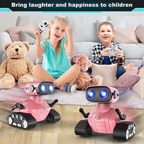 Robotske igračke za djevojčice, punjivi roboti na daljinsko upravljanje, robot za igračke s automatskom demonstracijom, fleksibilnom