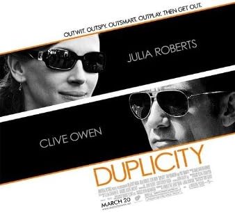 DUPLICITY - 11x17 Originalni promo filmski plakat metvica