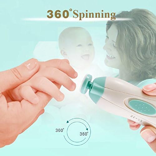 Zamjenjivi jastučići za trimer za nokte za bebe od 0 do 3 mjeseca za novorođenčad zamjenjive glave za brušenje Električni disk za nokte
