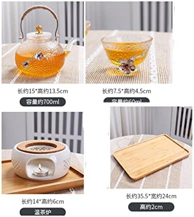 Feer set za biljni čaj u japanskom stilu s filtriranjem čajnika za cvijeće za grijanje čaj od čajnog čajnog čajnog čajnika voćni čajnik