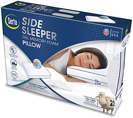 Serta gel memorijska pjena bočna spavaća jastuka udobnost novo