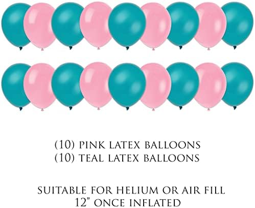 Besplatni pribor za zabavu i ukrašavanje balona za zabavu za 16 gostiju, Savršeno za djevojčice i dječake, Jednostavna instalacija