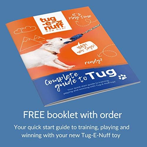 TUG-E-NUFF DACK MAGNET INTERACTIVNI BUNGEE TUG igračka za pse | Šok-apsorbiranje i izdržljivo za jake tegljače | Idealno za trening