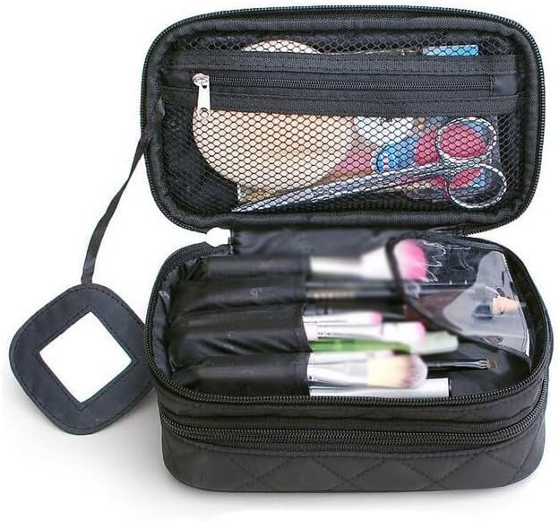 DNATS kozmetičke torbe za šminkanje torba žene Organizator putovanja Profesionalni četkica za odlaganje nužde Make up Case Beauty toaletna