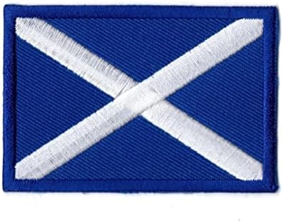 Prvo bilo što Škotske zastave Patch Iron na malom veznom za jaknu od jakna od šešira Odjeća ruksaka Poz Jeanci Veličina kapice oko