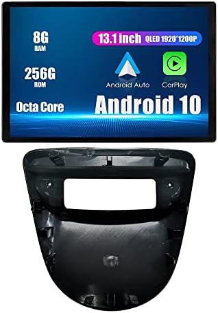 WOSTOKE 13,1 Android Radio CarPlay i Android Auto Авторадио Auto navigacija Stereo media player, GPS, zaslon Osjetljiv na dodir RDS