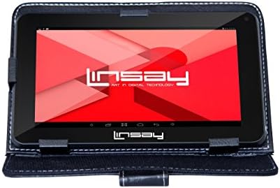 Linsay 7 2 GB RAM 32GB Android 12 tablet s crnim futrolom