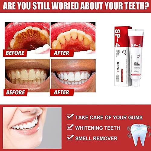 1/2/3 PCS Yiliku SP-4 Probiotska pasta za zube, pasta za zube SP-4, pasta za zube za izbjeljivanje zuba, osvjetljenje i mrlja za uklanjanje
