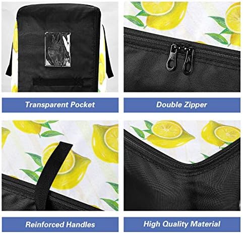N/ A Underbed torba za odlaganje velikog kapaciteta - Organizator Organizatora odjeće za ljetni voćni limun Organizator Posteljina