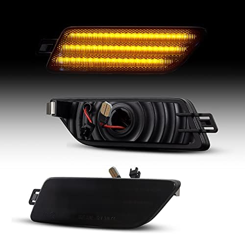 Komplet led strani marker svjetla BMueirn amber boje, kompatibilan sa Porsche Ma-can 1. generacije 2014-2021 godina izdavanja Base