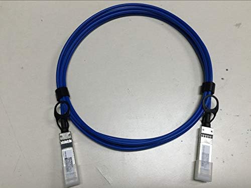 Blue 10G SFP+ DAC kabel, 10gbase-CU SFP+ Direktno pričvršćivanje pasivnog bakrenog kabela za Dell Force10 CBL-10GSFP-DAC-0,5M, 0,5M