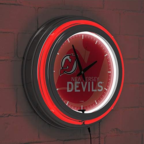 NHL Chrome Double Runng Neon Sat - Vodeni žig - New Jersey Devils