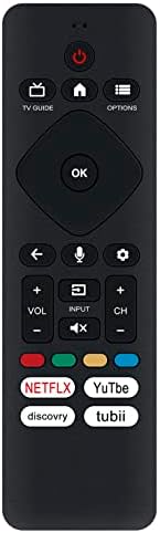 Zamijenite pametni glas daljinski upravljač prikladan za Philips Smart TV 7 serija 43PUL7672/F7 43PUL7652/F7 55PUL7552/F7 50PUL752/F7