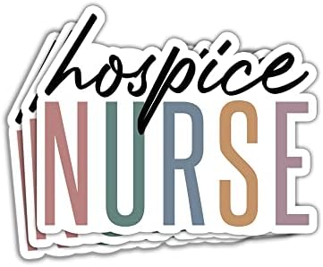 3 PCS/PACK - Naljepnice za medicinske sestre u hospiciju, sestra inspiracijski hospicij Pride hospice Život naljepnice naljepnice za