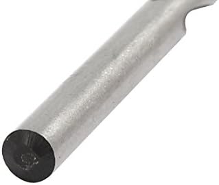 AEXIT 4,5 mm Dia držač alata HSS Spiral Flaute Ravna rupa za bušenje Bitova Alat za bušenje 10pcs Model: 94AS379QO260