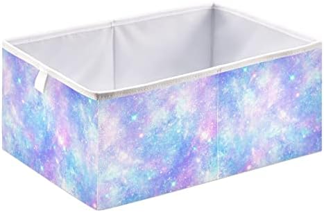 Cataku Magical Galaxy Star Cube Cube Cure Cons za organizaciju, pravokutne kockice za skladištenje kockica za skladištenje košara za