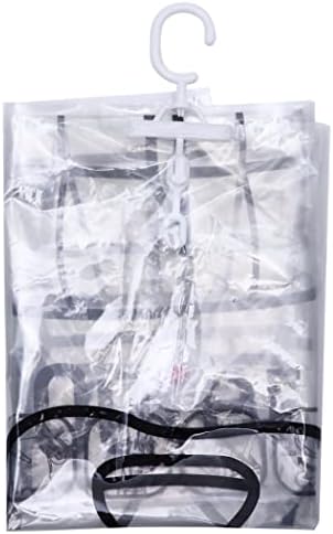 Outgeek viseće vrećice za odlaganje vakuuma, vrećice za vakuum za brtvljenje za odjeću, set od 4, vrećice za skladištenje odjeće, vrećice