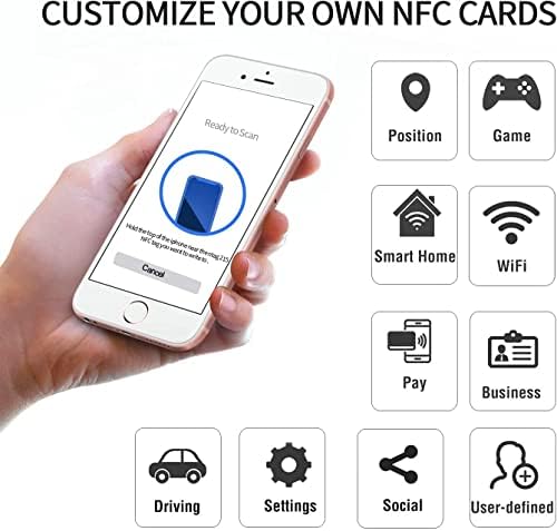 10 komada Mifare NFC Mifare RFID Classic 1K Chip ， 13.56MHz PVC kartica Pametna kartica IC kartica Proksimacija logika za šifriranje