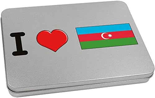 170 mm 'Volim Azerbejdžanske metalne zglobne limenke/kutija za odlaganje