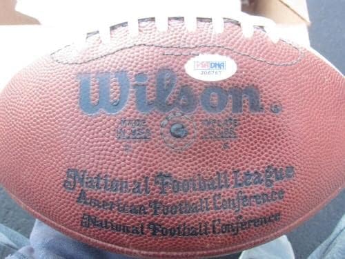 Len Dawson potpisao Super Bowl IV MVP ručno oslikana NFL igra nogometni PSA/DNA Auto - Autografirani nogomet