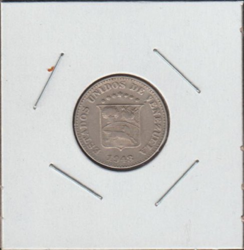 1948. Venezuela Shield Nickel Choice Izuzetno u redu