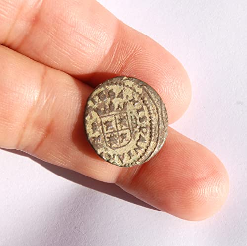 1664. M Phillip IV 8 Maravedis španjolski kolonijalni dvorac i lavovi karipski gusarski era novčić 316 Prodavač vrlo fino