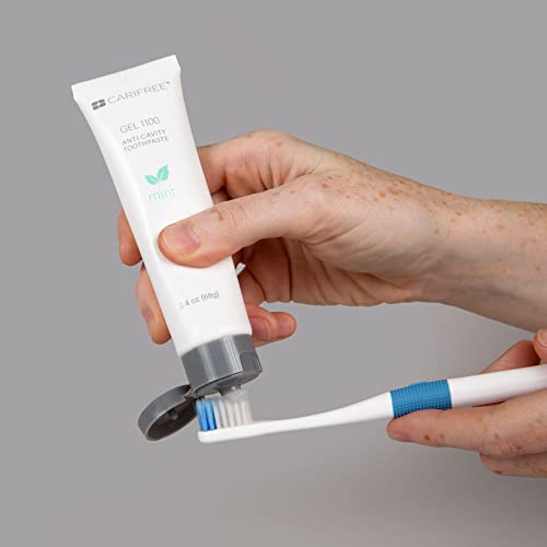 Karifree gel 1100: pasta za zube protiv fluorida protiv šupljine, prevencija šupljine, osvježi dah i vlažina usta, stomatolog je preporučen