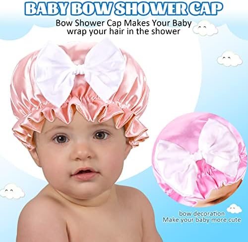 Satenska kapa za djevojčice, podesiva svilena satenska kapa za kovrčavu kosu za bebe