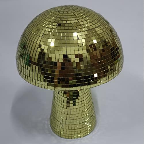 Disko kugla s gljivama Bucket za bar, zabavu, sobu, dekor stola-zrcalna disko kugla u obliku gljive, umjetnički ukrasi za dom