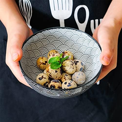 Qfwcj 4/8/12-komad porculanske zdjele od porculana japanskog stila riža/sladoled/zalogaj/juha/zdjela s voćem/rezanci