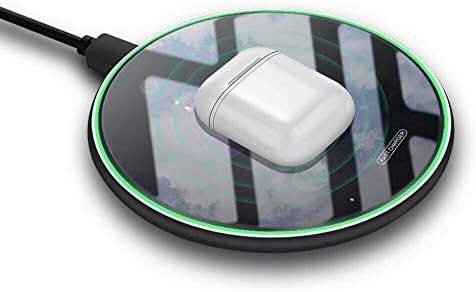 Bežični punjač KaruSale 15 W Qi Fast Charging Desk Pad Kompatibilan sa iPhone 12/12 svjetla Mini / Pro 12 Max / SE 2020/11 Pro Max,