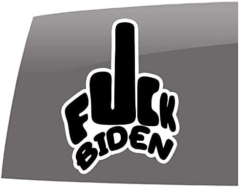 SWAG SWAG F@CK Biden - Politika Smiješna naljepnica 5 godina - VINIL naljepnica na otvorenom - naljepnica