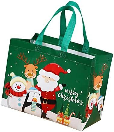U blizini božićnih torbica s ručkama bagmultifunkcionalne božićne torbe za darove zamotavanje trgovačkih zabava za djevojke ukrasi
