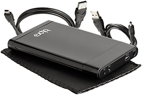 250 GB 250 GB 2,5 inča Vanjski tvrdi disk prijenosni USB 2.0 Inc. One Touch Software - Black - NTFS