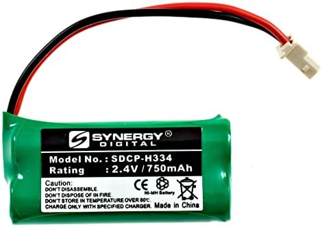 Synergy digitalna bežična baterija telefona, radi s ATT EL52260 bežični telefon, ultra hi-kapacitet, kompatibilan s AT&T BT166342,