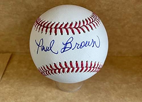 Paul Brown Philadelphia Phillies potpisala je autograpd M.L. Bejzbol bas ba26213