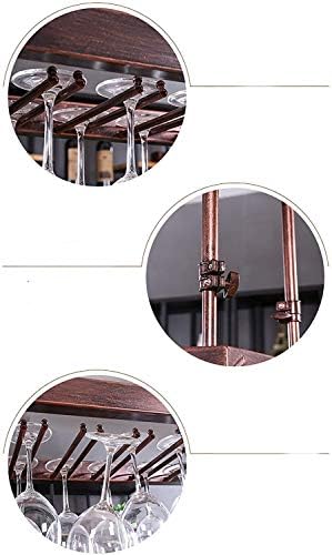 Fizdi europski stil šanka željezo viseće staklene stalak za vise viseće stakleni držač visoki držač za čaše Jednostavan za ugradnju