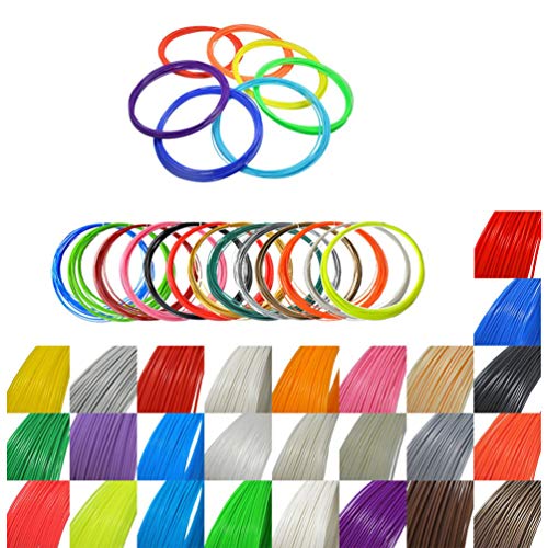 UETEK 3D ispis olovka za punjenje pakiranja 328 Linear 1,75 mm PLA plastična filament 20 boja