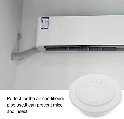 Podni ventilacijski otvori 4pcs Ventilacijski poklopac klima uređaja ispušno crijevo klima uređaja prirubnica zid pod