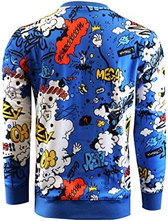 Muška Urbana Hip Hop Marka vrhunski pulover od flisa za muškarce ulična moda majica s okruglim vratom