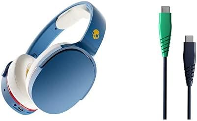 Bežične slušalice u uhu u 92. Modroj boji s okruglim kabelom za punjenje, Airbender-Airbender-Airbender-Mornarsko / zeleno, 4 stope