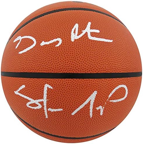 Gary Payton i Shawn Kemp Dual potpisali Wilson zatvoreni/vanjski NBA košarka - Košarka s autogramima